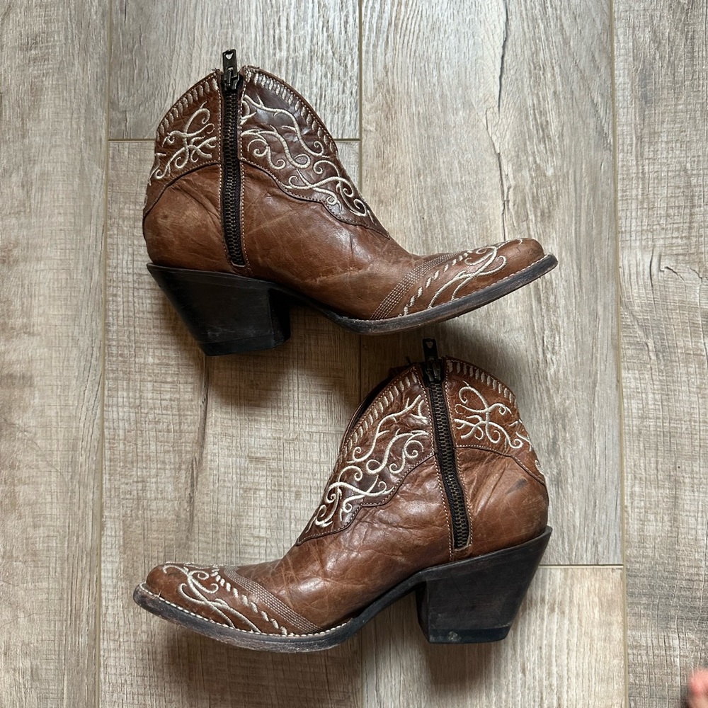 Old gringo cowgirl booties